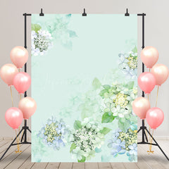 Lofaris Gradient Spring Floral Backdrop For Birthday Party