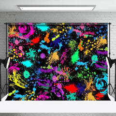 Lofaris Graffiti Colorful Splash Pattern Party Backdrop