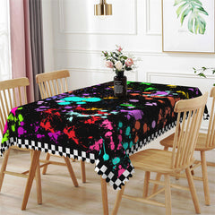 Lofaris Graffiti Farmhouse Rectangle Tablecloth For Party