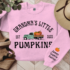 Lofaris Grandmas Little Pumpkins Truck Custom Sweatshirt