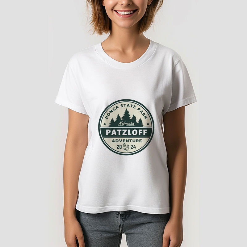 Lofaris Green Camping Family Reunion Custom Tee Shirt