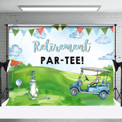 Lofaris Green Golf Course Sky Retirement Partee Backdrop