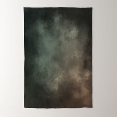 Lofaris Green Little Yellow Dark Foggy Photo Booth Backdrop