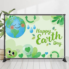 Lofaris Green Nature Recycle Eco Happy Earth Day Backdrop