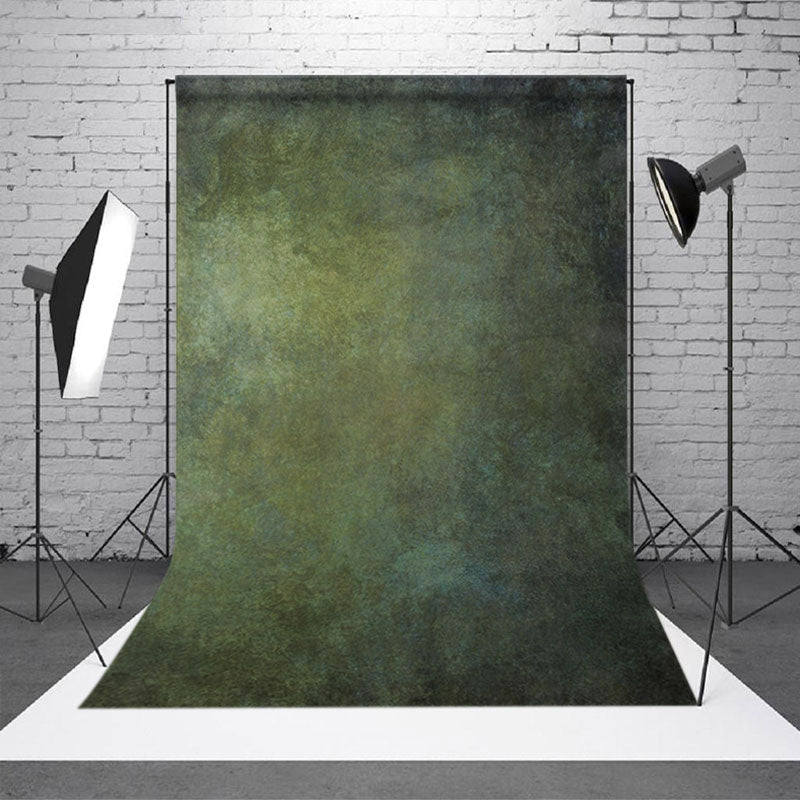 Lofaris Green Retro Abstract Old Master Photography Backdrop