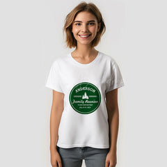 Lofaris Green Retro Family Reunion Trip Pine Trees T-Shirt