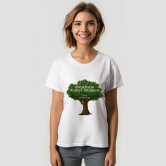 Lofaris Green Tree Custom Family Reunion Souvenir TShirt