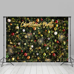 Lofaris Greenery Plants Decorative Bauble Christmas Backdrop