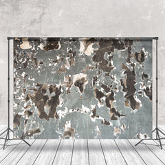 Lofaris Grey Brown Shabby Wall Abstract Textured Backdrop