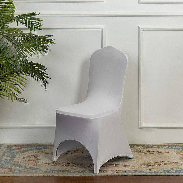Lavender Open Back Stretch Spandex Banquet Chair Cover - Lofaris