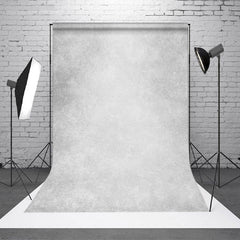 Lofaris Grey White Abstract Texture Portrait Studio Backdrop