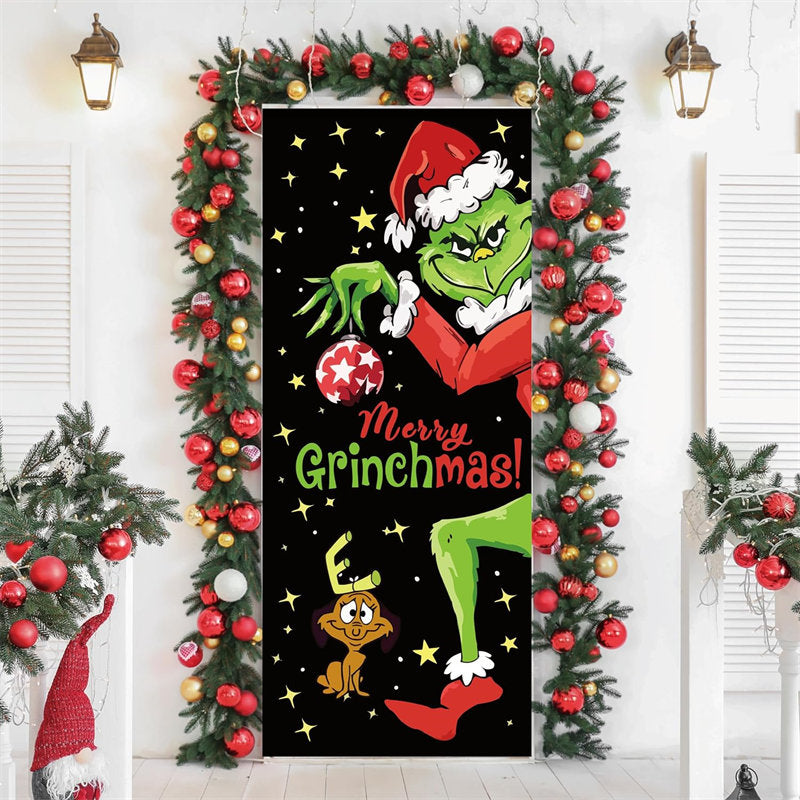 Personalized Face & Name Xmas Grinch Boy Beach Towel - Towels Baby