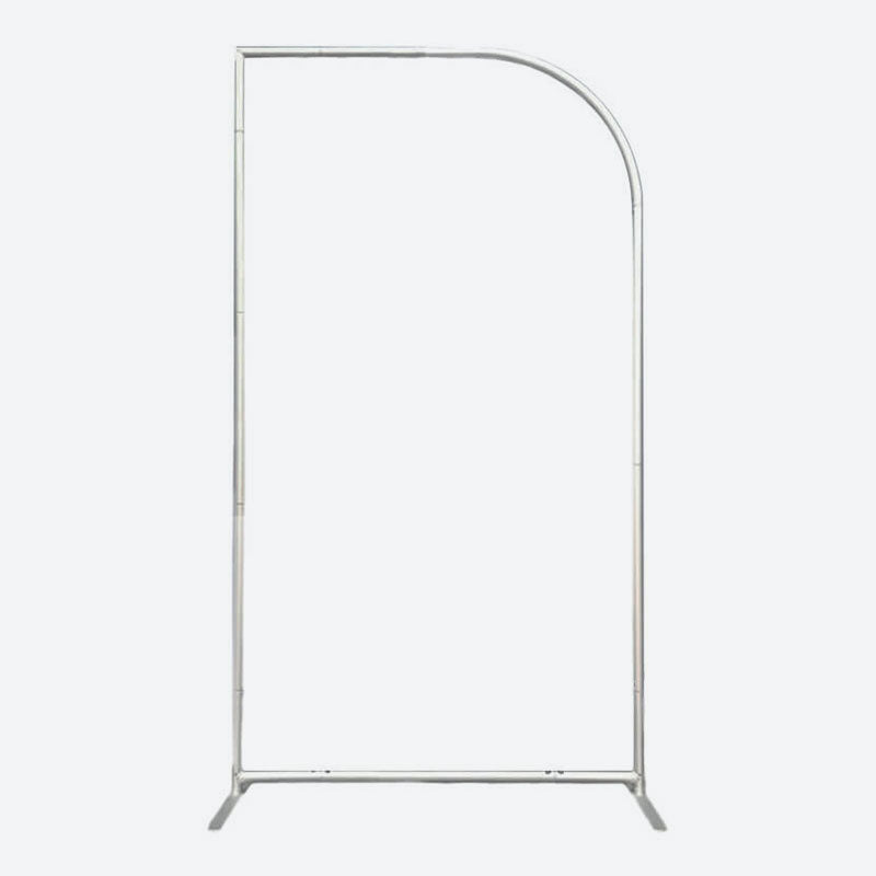 Lofaris Half Moon Arch Chiara Heavy Duty Party Backdrop Stand