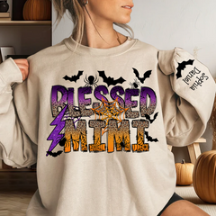 Lofaris Halloween Blessed Mimi And Kids CTH01 Sweatshirt