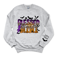 Lofaris Halloween Blessed Mimi And Kids CTH01 Sweatshirt