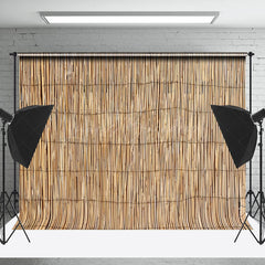 Lofaris Hand Woven Mat Photography Backdrop For Photo Booth