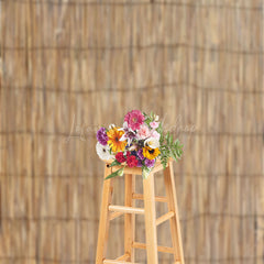 Lofaris Hand Woven Mat Photography Backdrop For Photo Booth