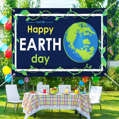 Lofaris Happy Earth Day Photo Theme Save The Nature Backdrop