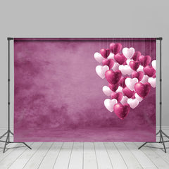 Lofaris Heart Balloon Abstract Photo Valentines Day Backdrop