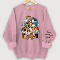 Lofaris Hello Fall Grandma Pumpkin Sweatshirt