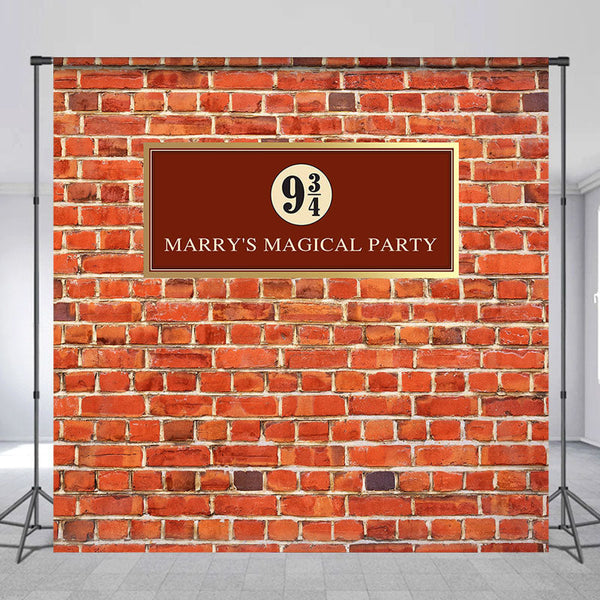 Lofaris Marauders Map Beige Parchment Harry Potter Backdrop | Name Backdrop for Birthday | Custom Birthday Backdrops | Birthday Party Decorations