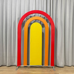 Lofaris Hollow Rainbow Arch Frame Party Backdrop Stand