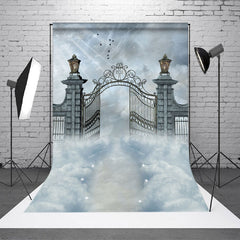 Lofaris Holy Heaven Gate Dove White Cloud Funeral Backdrop