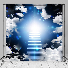 Lofaris Holy Light Paradise Stairway Cloud Funeral Backdrop