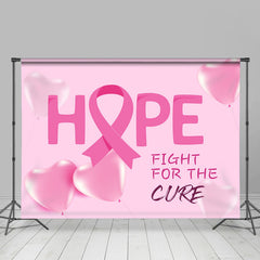 Lofaris Hope Fight For Cure Breast Cancer Awareness Backdrop