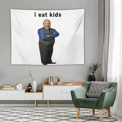 Lofaris I Eat Kids Weird Uncle Simple Tapestry For Deocr