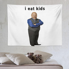 Lofaris I Eat Kids Weird Uncle Simple Tapestry For Deocr