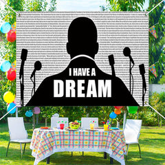 Lofaris I Have A Dream Speech Black History Month Backdrop