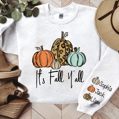 Lofaris It¡¯s Fall Y¡¯all Pumkins Leopard Kids LTP01