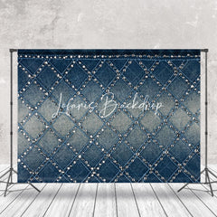 Lofaris Jean Denim Diamond Fine Art Backdrop For Photography