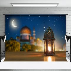 Lofaris Lantern Starry Night Ramadan Rubarak Party Backdrop