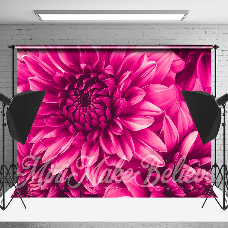 Lofaris Large Hot Pink Flower Fine Art Backdrop For Photography