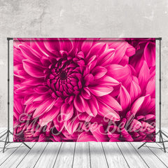 Lofaris Large Hot Pink Flower Fine Art Backdrop For Photography