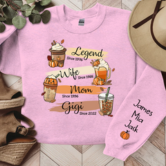 Lofaris Legend Est Year Fall Halloween Custom Sweatshirt