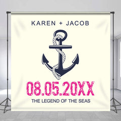 Lofaris Legends Of The Seas Archor Custom Wedding Backdrop