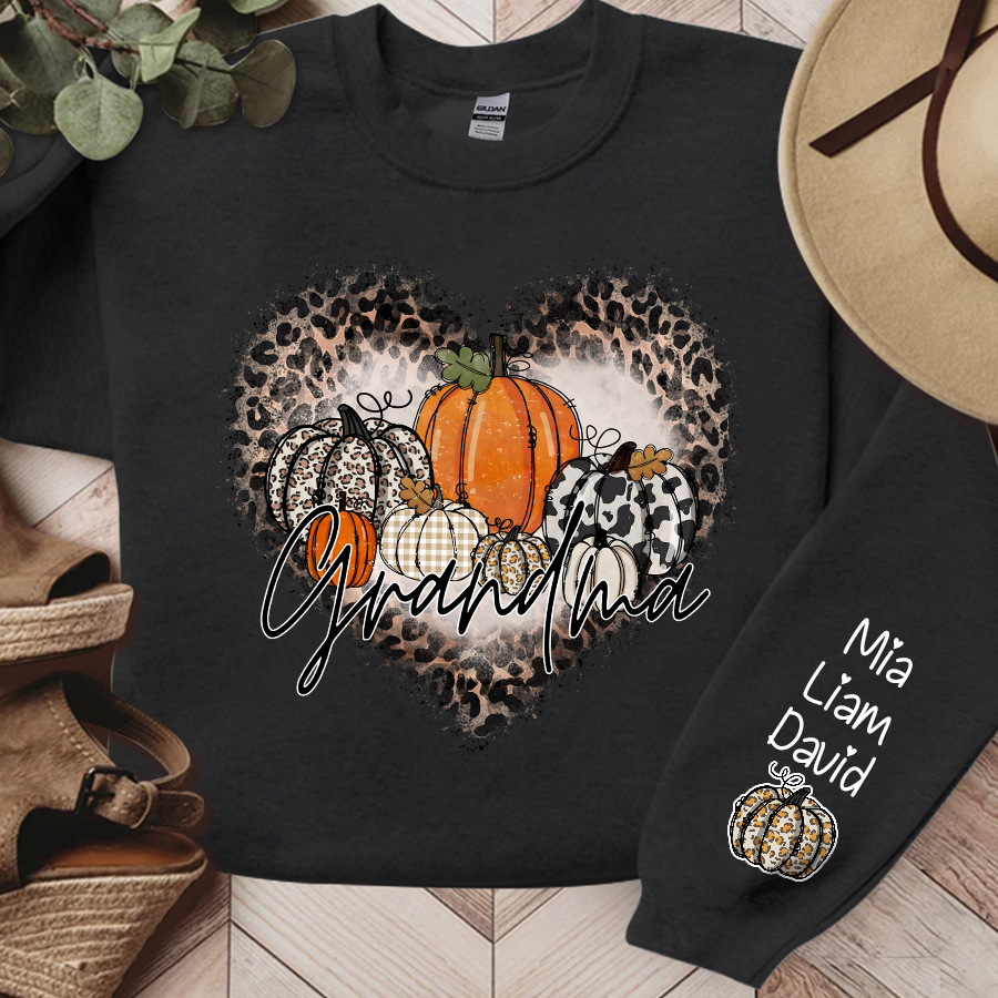 Cheetah discount pumpkin sweatshirt