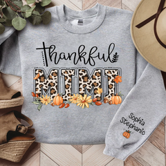 Lofaris Thankfull Nana And Kids CTH01 Sweatshirt