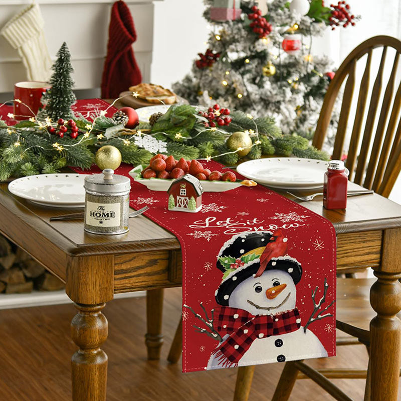 Lofaris Personalized Name Snowman Family Blankets Christmas Gifts