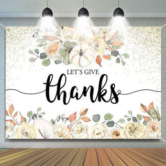 Lofaris Lets Give Thanks Teacher Appreciation Week Backdrop