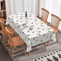 Lofaris Liberty Birds Pattern Step And Repeat Tablecloth