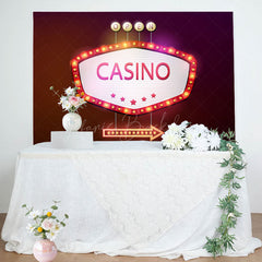 Lofaris Light Arrow Casino Open Backdrop For Birthday Party