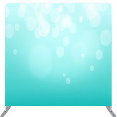 Lofaris Light Blue Bokeh Fabric Backdrop Cover For Photo