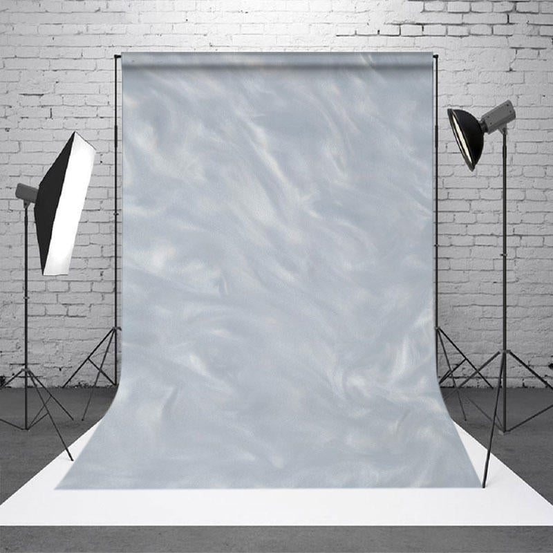 Lofaris Light Grey Abstract Liquid Texture Photography Backdrop