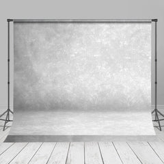 Lofaris Light Grey Abstract Textured Photo Studio Backdrop