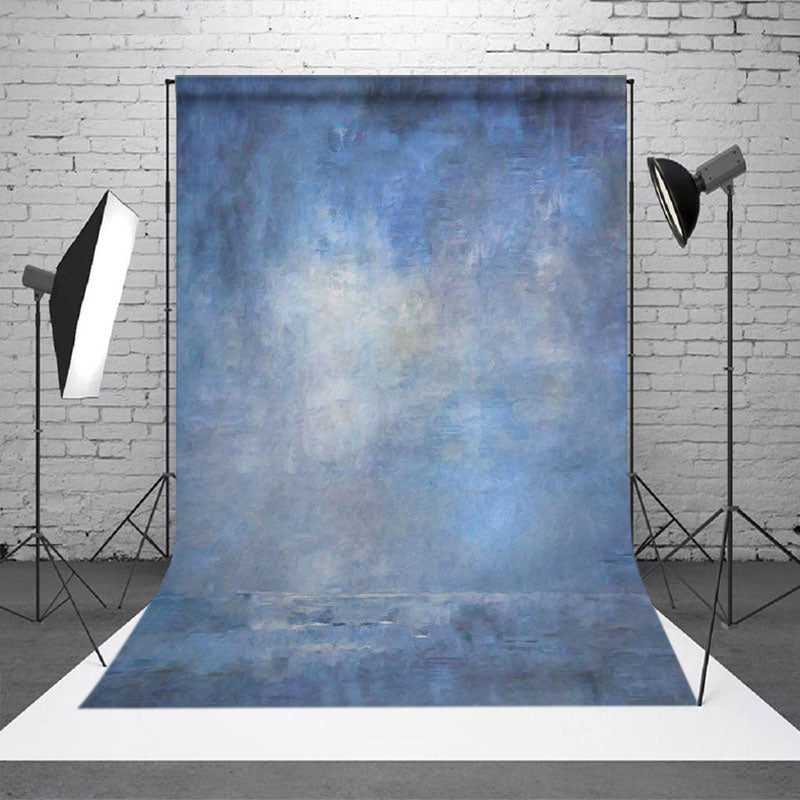 Lofaris Light Purple Blue Abstract Backdrop For Photoshoot