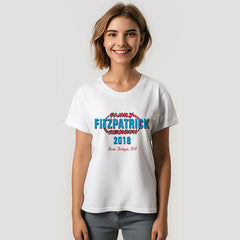 Lofaris Linking Blue Red Family Reunion Custom T-Shirt